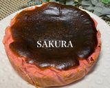 キャラメルバスクチーズケーキ作り方10写真