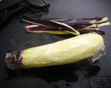 レンジで簡単！焼き茄子の紅生姜焼き風作り方1写真