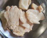 クスクスと鶏胸肉のスープカレー作り方4写真