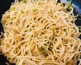 アレンジ★日清焼そば●ネギ焼きそば作り方2写真