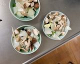 肉無チクワ洋風梅クリーム味野菜炒め作り方9写真