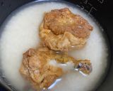 残ったチキンを使ってKFC炊き込みご飯作り方2写真
