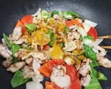 豚肉と彩り野菜のカレー風味炒め作り方11写真