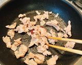 ご飯がすすむ♪豚もやしキムチのふんわり卵作り方2写真