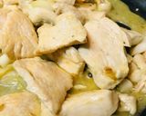 鶏肉と長ネギのからし味噌炒め作り方3写真