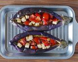 10分！トロトロなすのトマトチーズ焼き♪作り方4写真