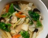 お一人様クリーミー梅炒飯味豆腐野菜炒め作り方18写真
