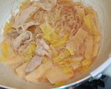 かんたん白菜丼作り方1写真