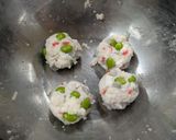枝豆とはんぺんのお焼き作り方2写真
