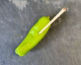 ししとうの塩昆布和え作り方1写真