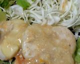 熟した柿の利用法/鶏胸肉と柿のチーズ焼き作り方3写真