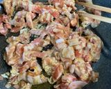 万願寺で青椒肉絲(お弁当)作り方5写真