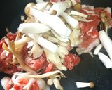 時短♪便利ごぼうと牛肉で炊き込みご飯作り方1写真