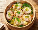 せいろで作る！豚肉と厚揚げのキムチーズ作り方6写真