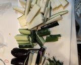 夏野菜のピリ辛炒め作り方1写真