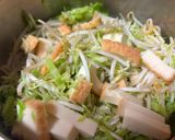 三浦市産キャベツともやしのカレー炒め作り方2写真