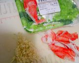 安価でカニクリームパスタ🦀作り方2写真