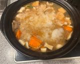 手羽元だしの「みぞれニラ鍋」作り方5写真
