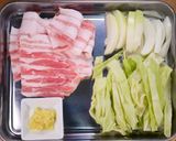 牛丼屋の10倍旨い🤩豚生姜焼きチーズ丼🍚作り方1写真