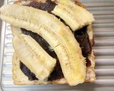 あんことバナナの和風トースト🍞作り方3写真