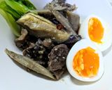 牛スジとナス、ごぼうの味噌コク煮作り方6写真