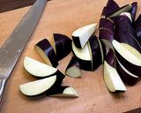 豚肉となすのオイスター炒め作り方1写真
