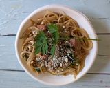 ささっと日光唐辛子香味油パスタ作り方5写真