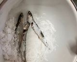 小魚の素揚げ作り方2写真