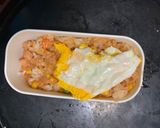 レンジ簡単キムチデミ味オムライス弁当作り方12写真