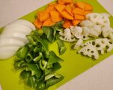 野菜もとれてヘルシーな酢鶏作り方3写真