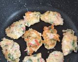 豆腐カニカマチーズのもちもち焼き☆作り方4写真