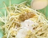 もやしチーズの塩麹チヂミ作り方1写真