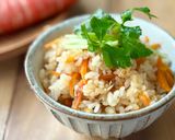 人参丸ごと！人参とツナの炊き込みご飯作り方4写真
