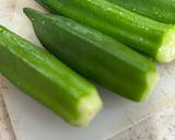 いんげんオクラの肉巻き作り方1写真