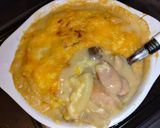 ヤングコーンとソーセージのポテトグラタン作り方10写真