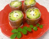 クリームチーズときゅうりの生ハム巻き作り方7写真