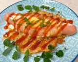 こんがりチーズの羽付き♪魚肉ソー卵焼き作り方8写真