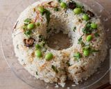 炊飯器☆バター醤油とオイスターの山菜旨飯作り方3写真
