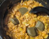 国産豚筋肉と長ネギの和風ハヤシカレー作り方8写真