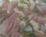 ホルモンのニンニクねぎ塩炒め作り方6写真