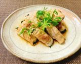 豚しゃぶ肉の大葉みょうが巻き作り方6写真