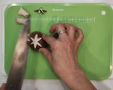 しいたけの飾り切り作り方3写真