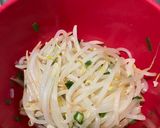 シンプルもやしナムル😋レンジで4分作り方4写真