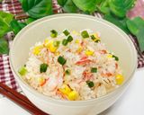 もち麦🌾コーンとカニカマ炊き込みご飯🌽🦀作り方5写真
