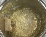 赤だし なめこ 豆腐 汁作り方1写真