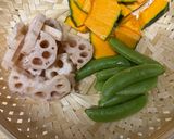 レンチン野菜のクリチーサラダ作り方1写真