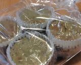 マフィン型で！小さな抹茶のチーズケーキ作り方8写真