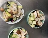 肉無チクワクリーミー味噌デミ味野菜炒め作り方10写真