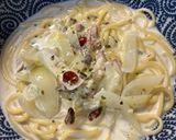 牛乳のスープスパゲティ作り方16写真