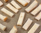 食パンの耳で作るハラダ風シュガーラスク作り方1写真